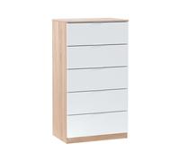 Kit cassettone 5 cassetti canadian/bianco artik