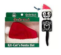 Kit-Cat Klock - Cappello da Babbo Natale oversize, perfetto per feste e decorazioni natalizie