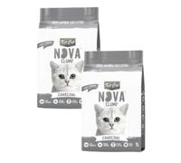 Kit Cat - Lettiera per gatti, confezione risparmio, carbone, 7 l, confezione risparmio