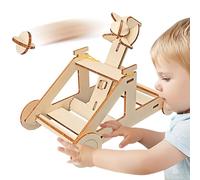 Kit Catapulta, Kit Di Costruzione Modello Puzzle Meccanico In Legno, Kit Di Costruzione In Legno Catapulta, Giocattolo Tecnologico Fatto A Mano Con Catapulta, Giocattolo tivo Desktop Trabucco, Fi
