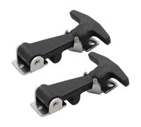 Kit Catch Di Gomma - Litch Da 2 Pezzi In Cofano, Servo Blocco Cappuccio | Brampe Cappa Per Auto Universali, Porta Copertura Motore Regolabile, Fermo Carico Pesante, Cattura Resistente Agli Shock