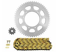 Kit catena adattabile Derbi 50 Senda R Xtreme 2018+2020 420 11x59 (diametro coro
