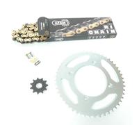 Kit catena Afam per moto Beta 50 RR 2005-2008 11x51 passo 420