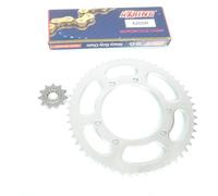 kit catena axring per moto rieju 50 mrt 2009 al 2020 11x53 passo 420 Ø105mm