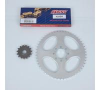 Kit catena Axring per moto Yamaha 50 DT R Trail 8T 1999-2002