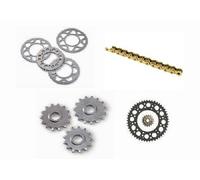 KIT CATENA CORONA PIGNONE PER YAMAHA LB CHAPPY 80 1989-1994 V5108