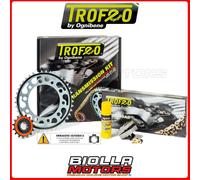 KIT CATENA CORONA PIGNONE TROFEO FANTIC Caballero 50 Motard - M Casa - M Perform