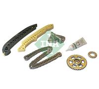2x Kit catena distribuzione INA S+D per SKODA, VW FABIA 2, FABIA 2 Kombi