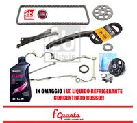 KIT CATENA DISTRIBUZIONE FIAT PANDA 1.3 MJT FEBI 9 PZ POMPA ACQUA GRAF E CINGHIA