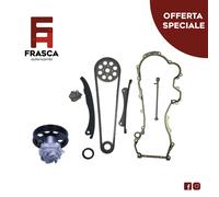 Kit Catena Distribuzione Forata + Pompa Acqua SKF Fiat 1.3 Multijet Euro 4 5 6
