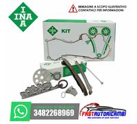KIT CATENA DISTRIBUZIONE INA 9 PEZZI FIAT PUNTO PANDA LANCIA 1.3 MULTIJET MJET