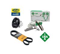 KIT CATENA DISTRIBUZIONE INA+ POMPA ACQUA MARELLI+ CINGHIA SERVIZI PUNTO 1.3 MJT