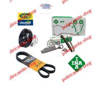 KIT CATENA DISTRIBUZIONE INA+ POMPA ACQUA MARELLI+ CINGHIA SERVIZI PUNTO 1.3 MJT