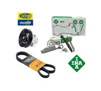 KIT CATENA DISTRIBUZIONE INA+ POMPA ACQUA MARELLI+ CINGHIA SERVIZI PUNTO 1.3 MJT