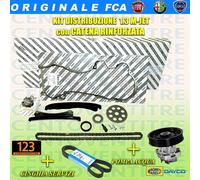 Kit catena distribuzione Originale Fiat 1.3 multijet + pompa e cinghia servizi