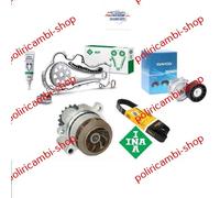 Kit catena distribuzione Punto 1.3 multijet Fiat + pompa acqua e kit servizi INA