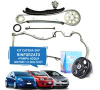 Kit catena distribuzione rinforzato + pompa acqua SKF Fiat 1.3 multijet