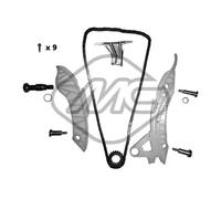 Metalcaucho 06179 Kit catena distribuzione per BMW,CITROËN,DS,MINI,OPEL,PEUGEOT