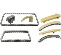 febi bilstein 106146 - Set catena di distribuzione con guide scorrevoli e tendicatena, 1 pezzo