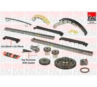 Kit catena distribuzione Superiore Duplex TCK42-06 FAI AutoParts per NISSAN