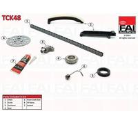 Kit catena distribuzione Superiore Simplex TCK48 FAI AutoParts per SMART CABRIO