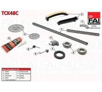Fai Autoparts TCK48C Set Catena Trasmissione Alto Basso per Smart 450 City