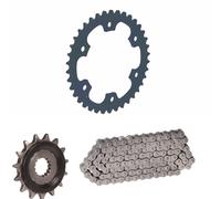 Kit catena e pignone adatto per Royal Enfield New Classic Reborn 350 Chain Se...