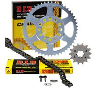 D.I.D Racing Chain Kit catena DID 428HD Aperto per Yamaha TW200 Trailway (3AW) 2008-2015 D.I.D Racing Chain Kit catena DID 428HD Aperto per Yamaha TW125 Trailway 1999-2001