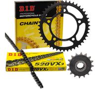 D.I.D Racing Chain Kit catena X-Ring 520VX3 per Honda NC 750 XA ABS RH09 2021-2023