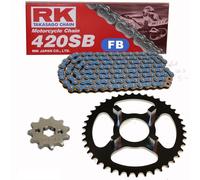 Kit Catena Honda ST 70 Dax 76-80 Catena RK FB 420 SB 88 Aperto BLU 15/35
