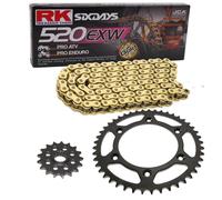 Kit Catena Husqvarna SM 610 S 00-01 Catena RK GB 520 EXW 114 Aperto GOLD/16/45