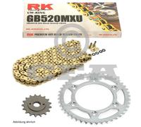 Kit Catena Polaris Trail Blazer 330 08-10, Catena RK GB 520 MXU 78, Aperto, Oro