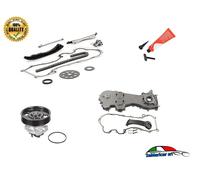 KIT CATENA POMPA OLIO POMPA ACQUA ADATTA A FIAT PUNTO 188 1.3 JTD 16V 2003-> 717