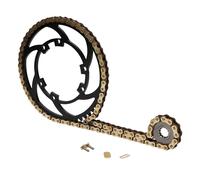 Kit Catena Premium Corto 11/62 Denti per Aprilia RX, Derbi SM X-Race, Gilera RCR