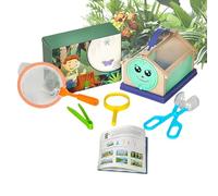 Kit Cattura Lombrichi,Giocattolo Esploratore Della Natura All'Aperto - Attrezzi Per Catturare Lombrichi Con Rete, Pinzetta E Lente | Per Estate, Natura, Giardino E Parco Per Bambini