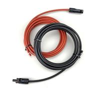 KIT CAVI 2,5MM DA 1,5 METRI CON TESTA CONNETTORE SOLARE UNA STRINGA AS27-ALC800123 ALCAPOWER