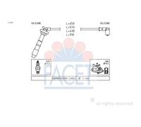 Kit Cavi Accensione Facet 4.9658 Made In Italy - Oe Equivalent per Nissan