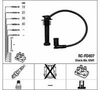 8541 Kit Cavi Accensione (MARCA-NGK).