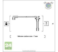 Kit cavi accensione M.Marelli per HONDA CIVIC VI