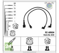 Kit cavi accensione NGK per ALFA ROMEO 33
