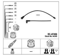 Kit cavi accensione NGK per Austin Mini MG Mgb Midget