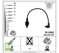 Kit cavi accensione NGK per CITROEN BERLINGO JUMPER I EVASION XANTIA XSARA ZX B