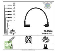 Kit cavi accensione NGK per FIAT PUNTO #fp