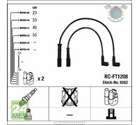 Kit cavi accensione NGK per FIAT PUNTO PANDA DOBLO LANCIA YPSILON