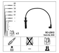 Kit cavi accensione NGK per Lancia Delta