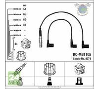 Kit cavi accensione NGK per MERCEDES 230 190 2.3 2.0 E 124 220 200 123