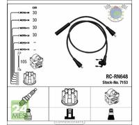 Kit cavi accensione NGK per RENAULT SUPER 11 9