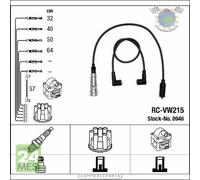 Kit cavi accensione NGK per SEAT TOLEDO I IBIZA II CORDOBA VW POLO 86C 80 86CF