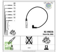 Kit cavi accensione NGK per VW PASSAT (3B5) (3B2) GOLF IV BORA