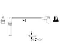 Kit cavi accensione per CHEVROLET OPEL VAUXHALL ASTRA ASTRA F CLASSIC COMBO CORS